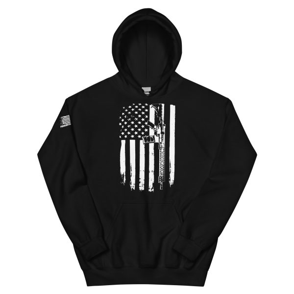 Flag 2nd amendment pro gun Unisex Hoodie
