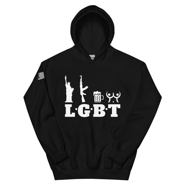 LGBT 2nd amendment pro gun Unisex Hoodie