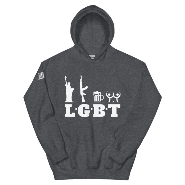 LGBT 2nd amendment pro gun Unisex Hoodie - Image 5