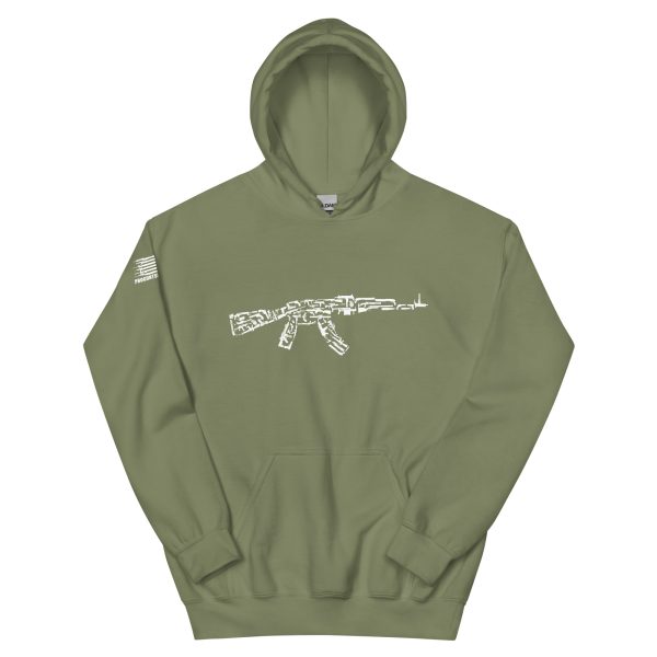AK47 2nd amendment pro gun Unisex Hoodie - Image 4