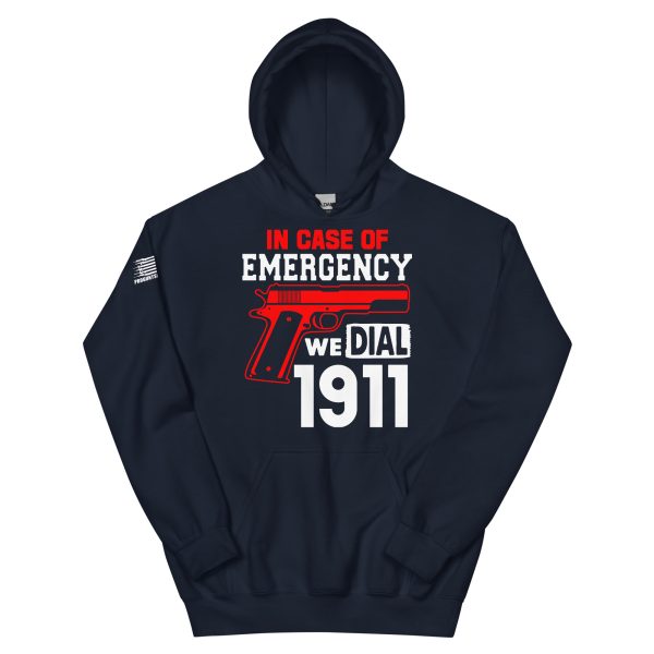 We dial 1911 2nd amendment pro gun Unisex Hoodie - Image 3