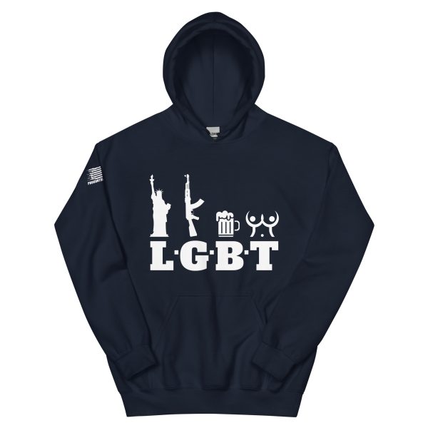 LGBT 2nd amendment pro gun Unisex Hoodie - Image 3