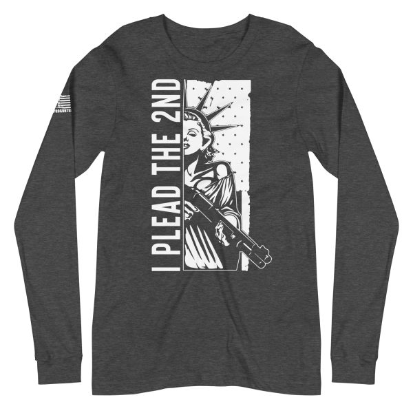 I plead the 2nd amendment pro gun Unisex Long Sleeve Tee - Image 5