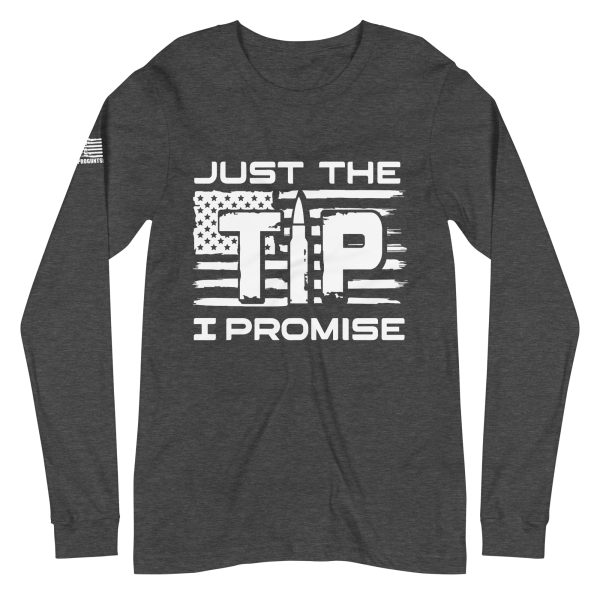 Just the tip 2nd amendment pro gun Unisex Long Sleeve Tee - Image 5