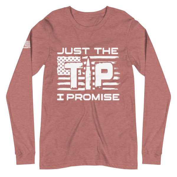 Just the tip 2nd amendment pro gun Unisex Long Sleeve Tee - Image 6
