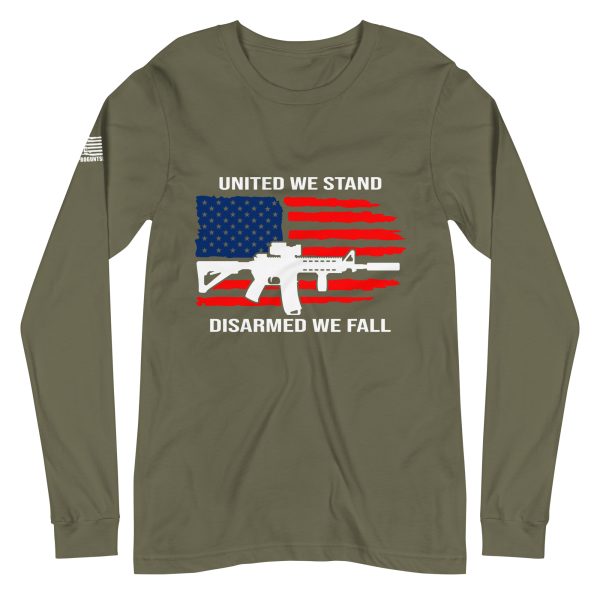 United we stand 2nd amendment pro gun Unisex Long Sleeve Tee - Image 5