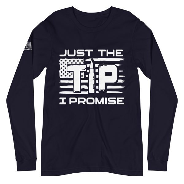 Just the tip 2nd amendment pro gun Unisex Long Sleeve Tee - Image 2