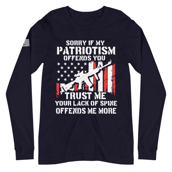 Patriotism 2nd amendment pro gun Unisex Long Sleeve Tee - Image 2