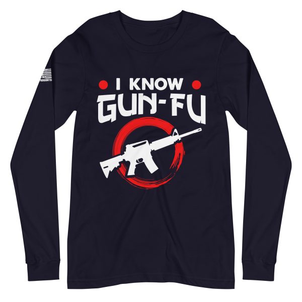 Gun-fu 2nd amendment pro gun Unisex Long Sleeve Tee - Image 2