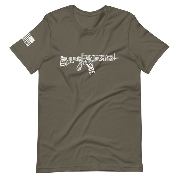 2nd amendment spelled out pro gun Unisex t-shirt - Image 5