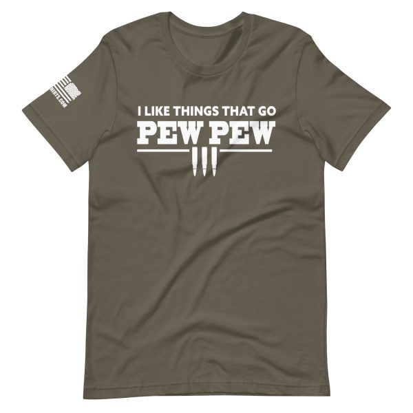 I like Things That Go Pew Pew 2nd amendment pro gun Unisex t-shirt - Image 5
