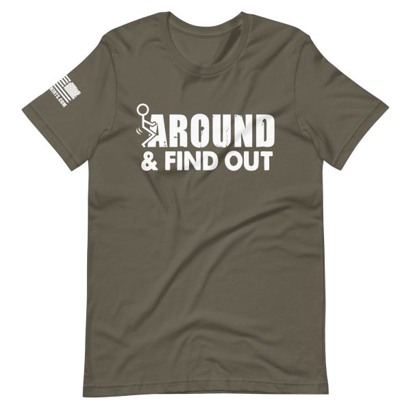 Around & Find Out 2nd amendment pro gun Unisex t-shirt - Image 5