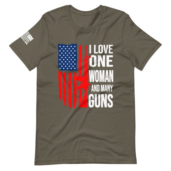 I love 2nd amendment pro gun Unisex t-shirt - Image 4