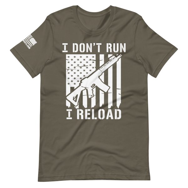 I don't run 2nd amendment pro gun Unisex t-shirt - Image 5