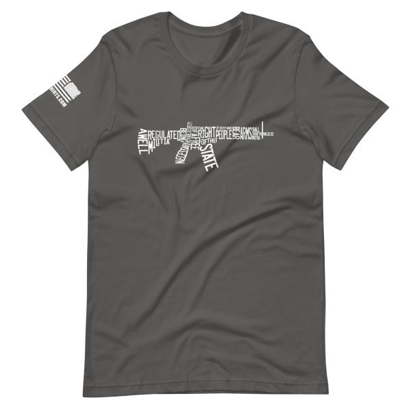 2nd amendment spelled out pro gun Unisex t-shirt - Image 4