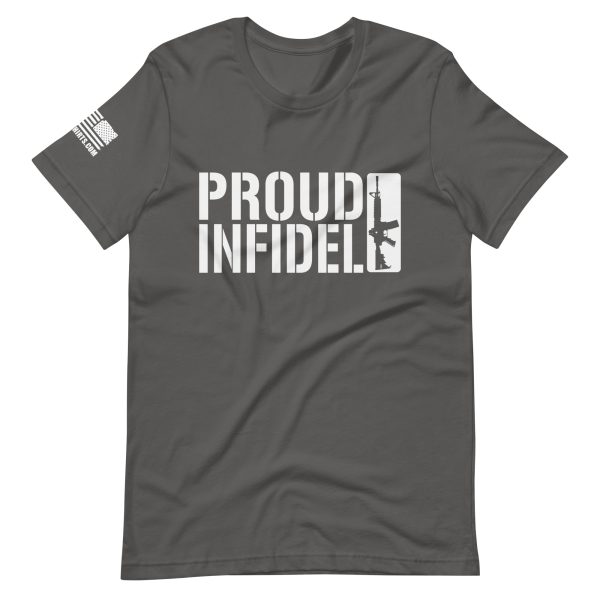 Proud Infidel 2nd amendment pro gun Unisex t-shirt - Image 4