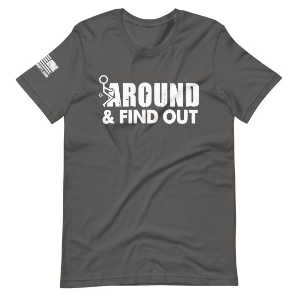 Around & Find Out 2nd amendment pro gun Unisex t-shirt - Image 4