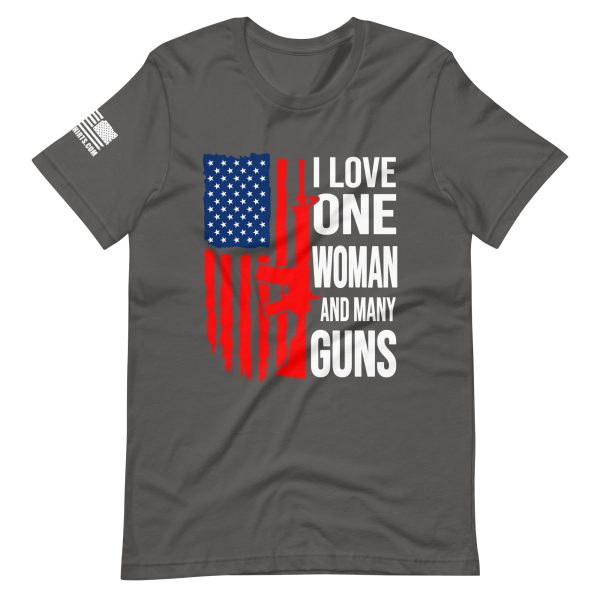 I love 2nd amendment pro gun Unisex t-shirt - Image 3