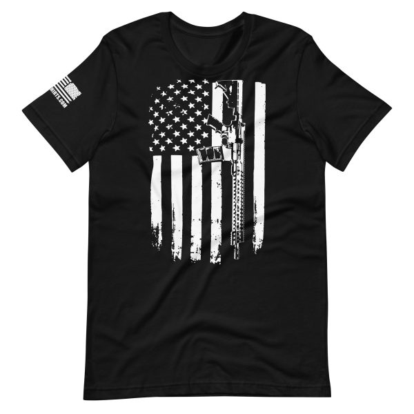 Flag 2nd amendment pro gun Unisex t-shirt