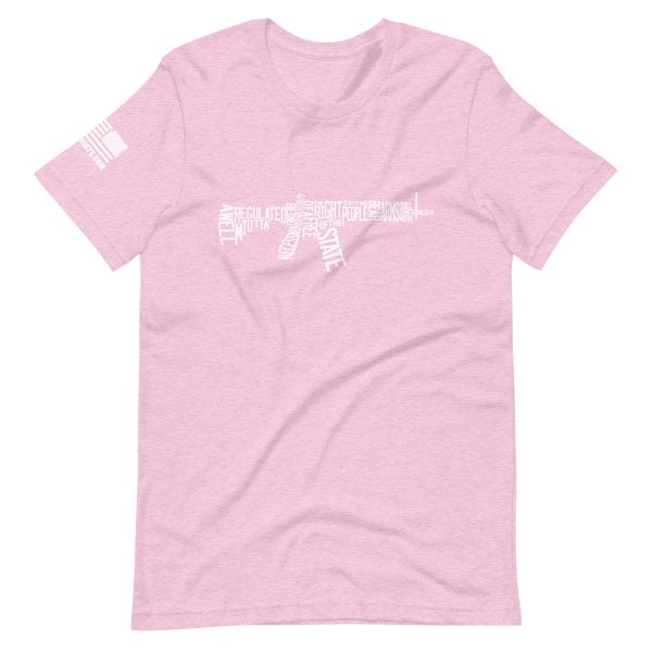 2nd amendment spelled out pro gun Unisex t-shirt - Image 6