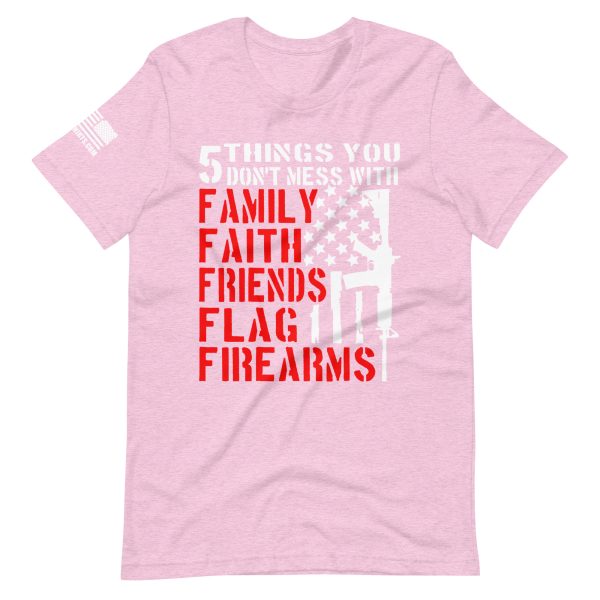 5 Things 2nd amendment pro gun Unisex t-shirt - Image 5