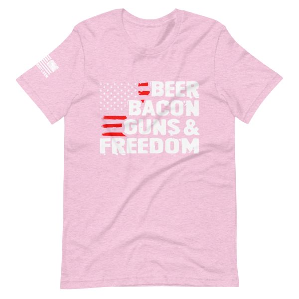 Beer, Bacon, Guns 2nd amendment pro gun Unisex t-shirt - Image 5