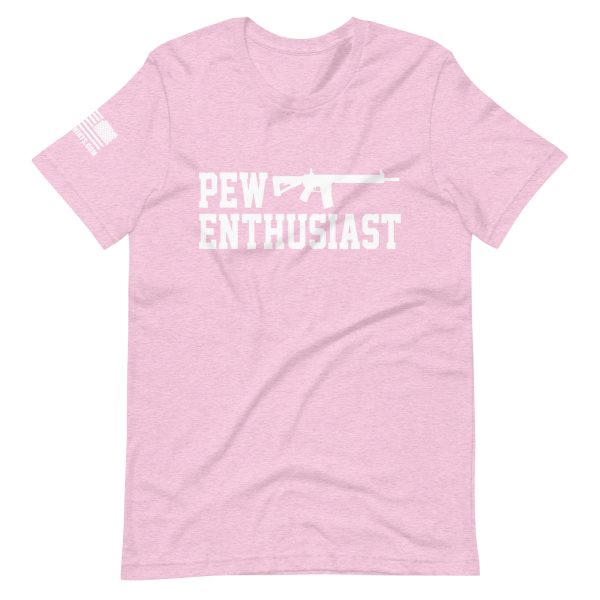 Pew Enthusiast 2nd amendment pro gun Unisex t-shirt - Image 6