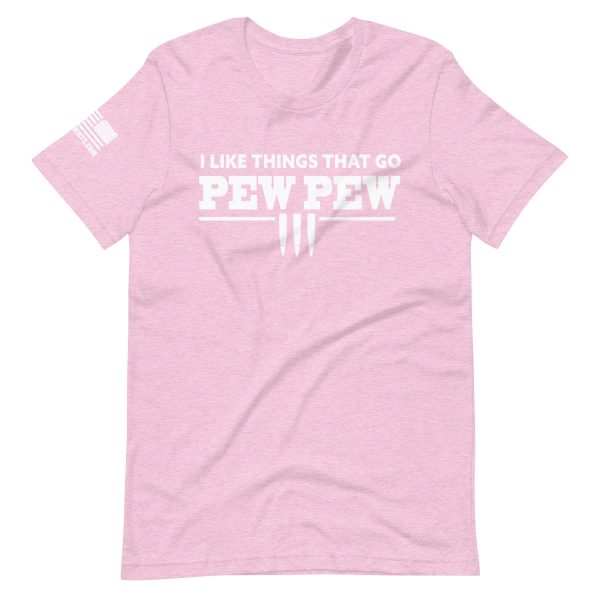 I like Things That Go Pew Pew 2nd amendment pro gun Unisex t-shirt - Image 6