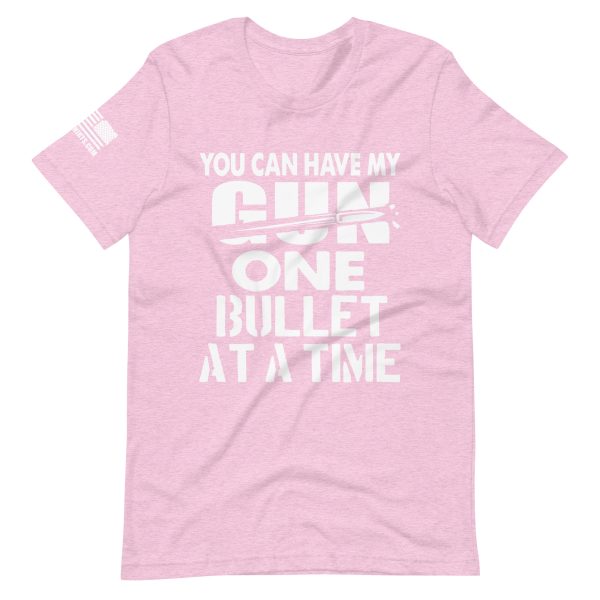 One Bullet at a Time 2nd amendment pro gun Unisex t-shirt - Image 6