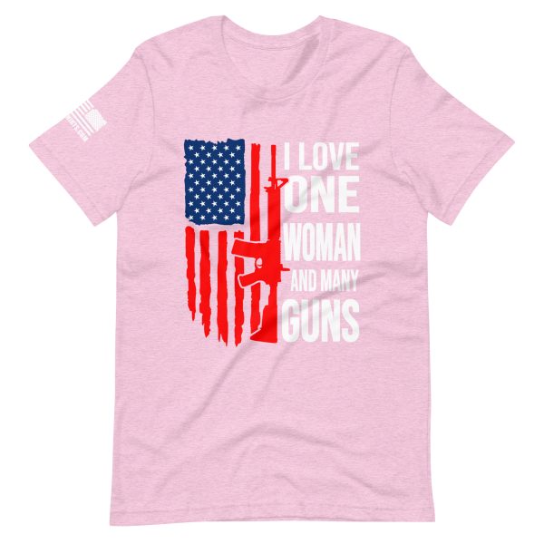 I love 2nd amendment pro gun Unisex t-shirt - Image 5