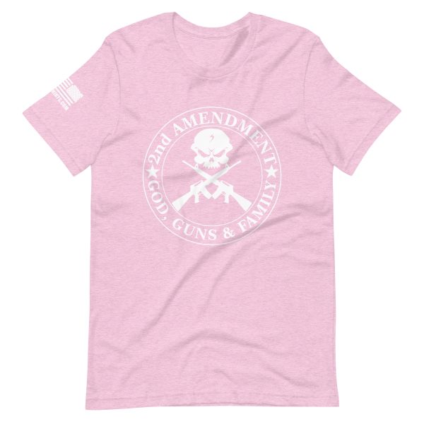 God, Guns, Family 2nd amendment pro gun Unisex t-shirt - Image 6