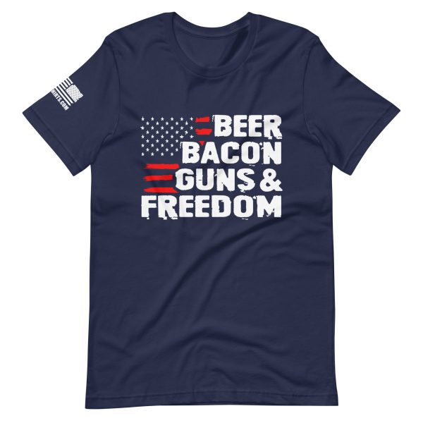 Beer, Bacon, Guns 2nd amendment pro gun Unisex t-shirt - Image 2