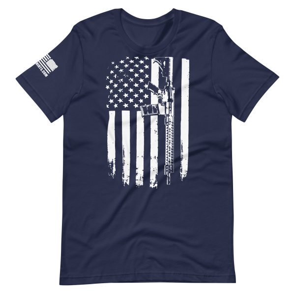 Flag 2nd amendment pro gun Unisex t-shirt - Image 2