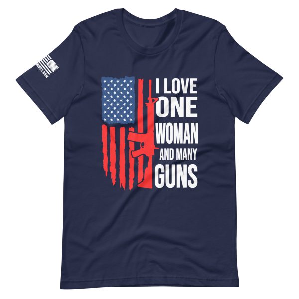 I love 2nd amendment pro gun Unisex t-shirt - Image 2