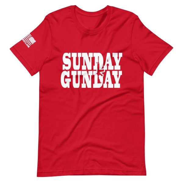 Sunday Gun day 2nd amendment pro gun Unisex t-shirt - Image 3