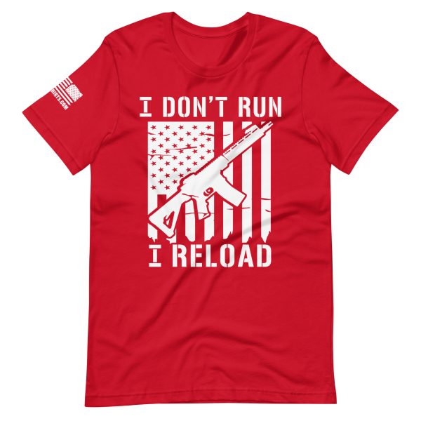 I don't run 2nd amendment pro gun Unisex t-shirt - Image 3