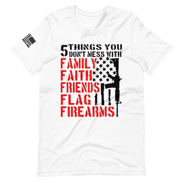 5 Things 2nd amendment pro gun Unisex t-shirt - Image 6