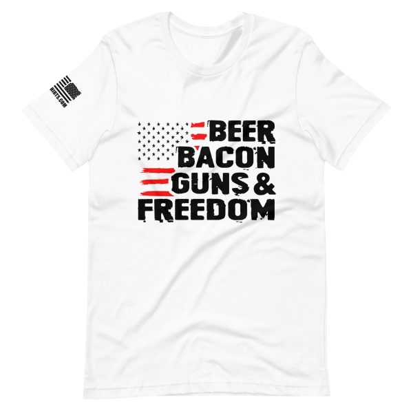 Beer, Bacon, Guns 2nd amendment pro gun Unisex t-shirt - Image 6